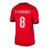 Nogometni Dres Portugal Bruno Fernandes 8 Domaći Euro 2024